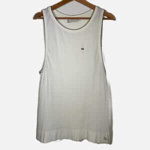 ❤️5/$25 VSX Sport Small White Tank Top Performance Athletic Mesh‎ Workout Gym